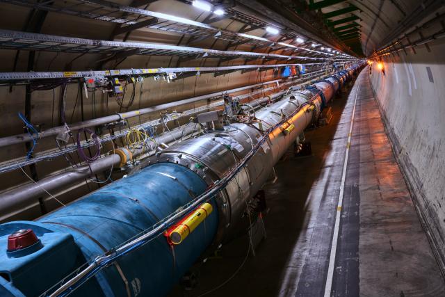 LHC tunnel 